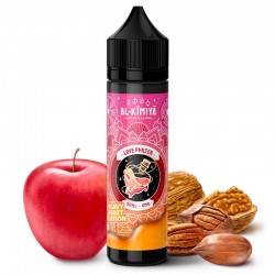e liquide gourmand pomme d'amour noix de macadamia et noix de pécan