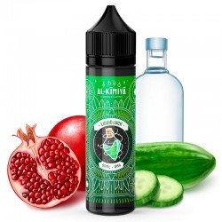 E liquide gourmand gin, concombre, grenade